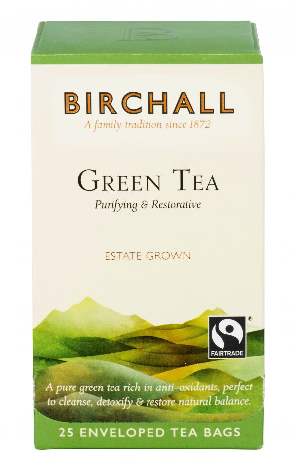 birchall green tea 25 envelope