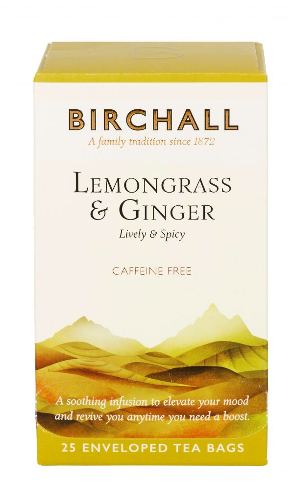 birchall lemongrass & ginger tea bags