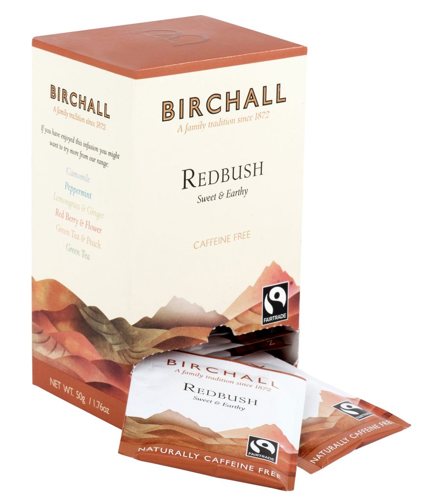 Birchall Fairtrade Redbush Tea 25 tag & envelope The Calypso Coffee